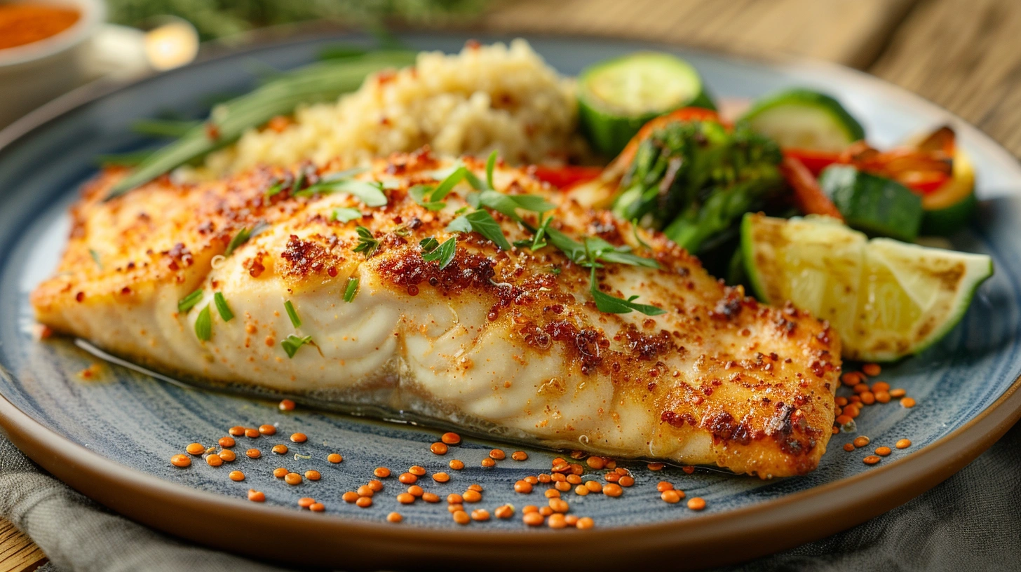 Легка вечеря з овочами та рибою